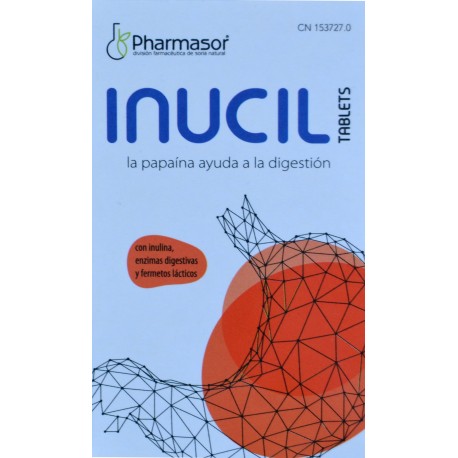 INULAC PLUS 24 COMPRIMIDOS MASTICABLES SORIA NATURAL (ANTIGUO INUCIL TABLETS 30 COMPRIMIDOS PHARMASOR)