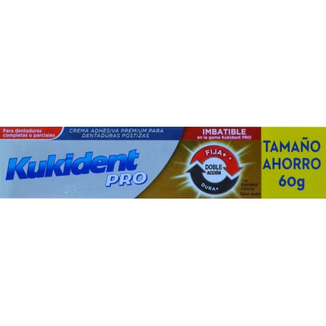 KUKIDENT PRO TAMAÑO AHORRO 60 G PROCTER & GAMBLE