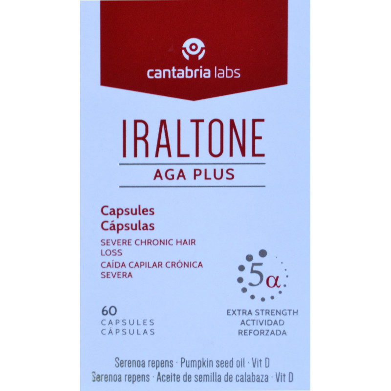 IRALTONE AGA PLUS 60 CÁPSULAS CANTABRIA LABS