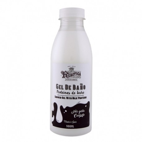 GEL DE BAÑO PROTEÍNAS DE LECHE 500 ML MI REBOTICA