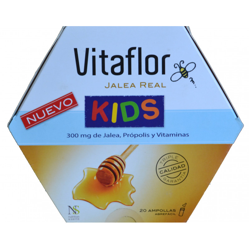 VITAFLOR JALEA REAL KIDS 20 AMPOLLAS NUTRITION & SANTÉ