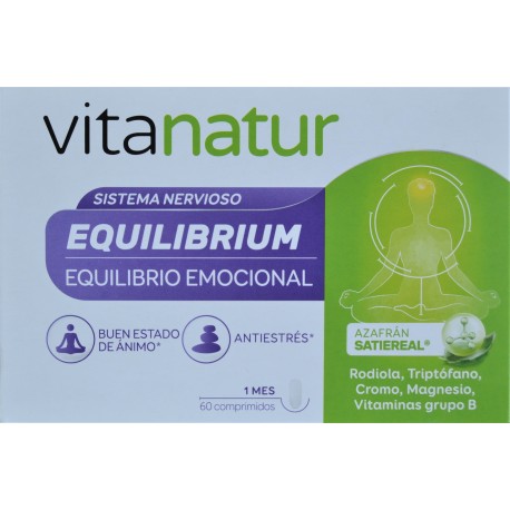 VITANATUR EQUILIBRIUM NUEVO FORMATO 60 COMPRIMIDOS DIAFARM