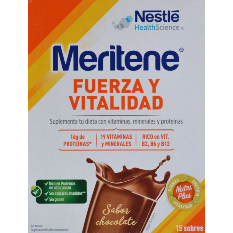 Meritene® Fuerza y Vitalidad 2 Batidos Chocolate