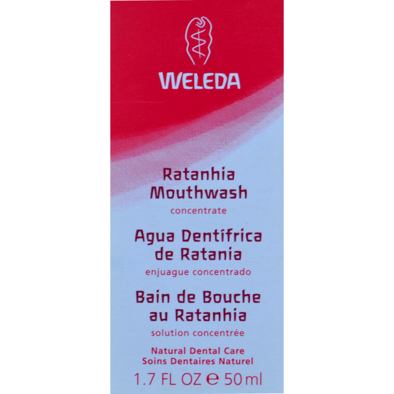 AGUA DENTÍFRICA DE RATANIA 50 ML WELEDA