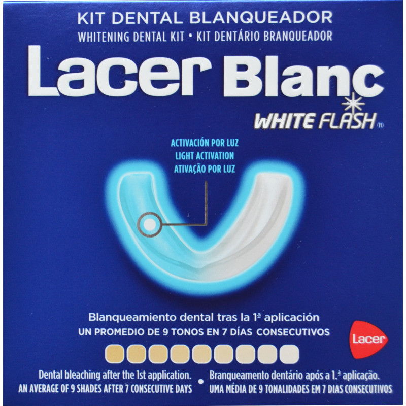 Lacer Blanc White Flash Kit Dental Blanqueador - Farmacia en Casa Online