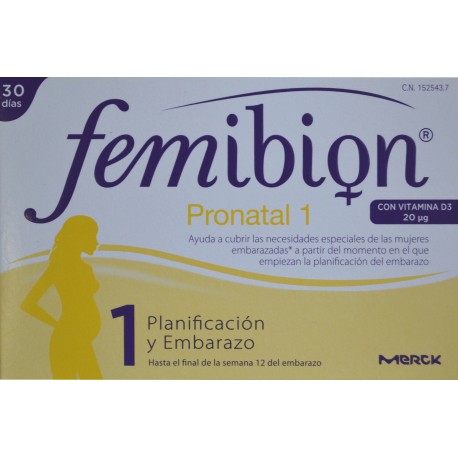 FEMIBION PRONATAL 1 MERCK