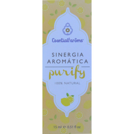 DIFUSOR AROMÁTICO PURIFICANTE 15 ML ESENTIAL' ARÔMS