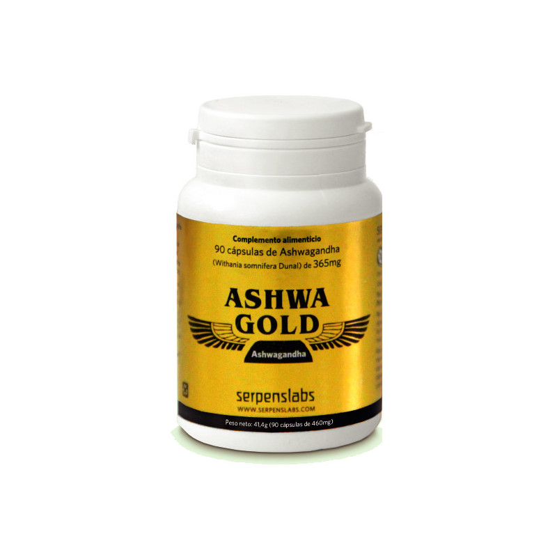 ASHWA GOLD 90 CÁPSULAS SERPENSLABS