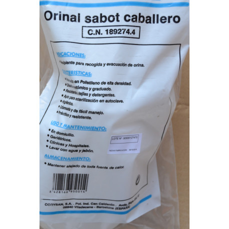 ORINAL SABOT CABALLERO CORYSAN