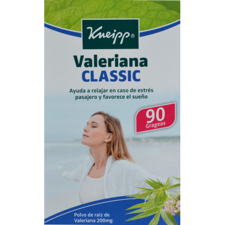 VALERIANA CLASSIC 90 GRAGEAS KNEIPP