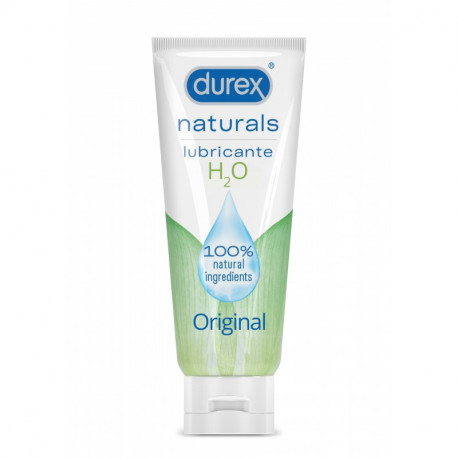 LUBRICANTE H2O NATURALS 100 ML DUREX