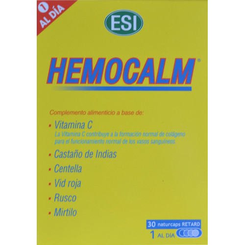 HEMOCALM 30 NATURCAPS ESI