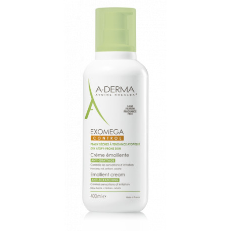 CREMA EMOLIENTE EXOMEGA CONTROL 400 ML A-DERMA