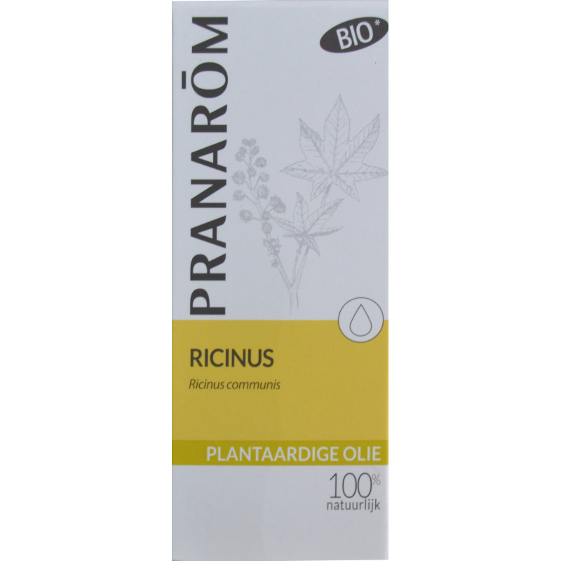 ACEITE VEGETAL RICINO 100% NATURAL BIO 50 ML PRANAROM