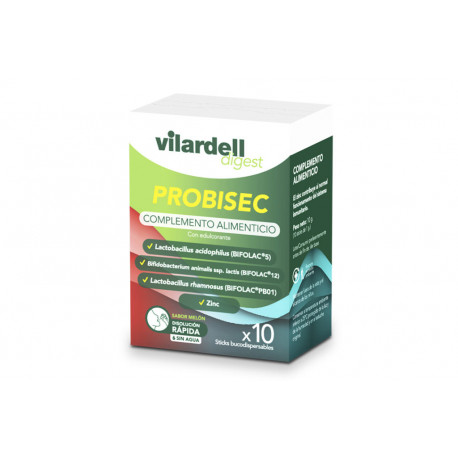PROBISEC 10 STICKS BUCODISPERSABLES VILARDELL DIGEST