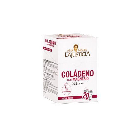 COLÁGENO CON MAGNESIO 20 STICKS ANA MARIA LAJUSTICIA
