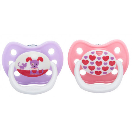 CHUPETES PREVENT CLÁSICO SILICONA TALLA 1 DR BROWN'S