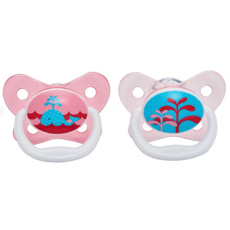 CHUPETES PREVENT MARIPOSA SILICONA TALLA 1 DR BROWN'S