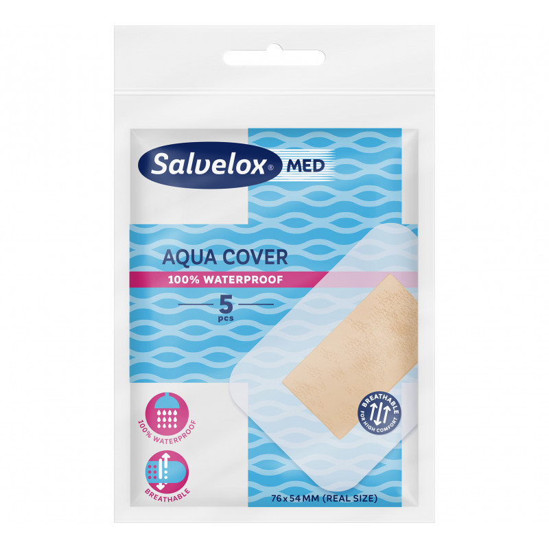 AQUA COVER 5 PCS 76 X 54 MM SALVELOX MED