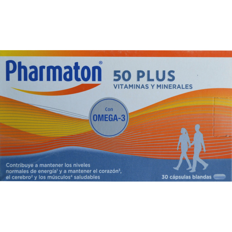 PHARMATON 50 PLUS 30 CÁPSULAS BLANDAS SANOFI