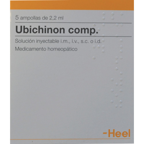 UBICHINON COMP. 5 AMPOLLAS HEEL