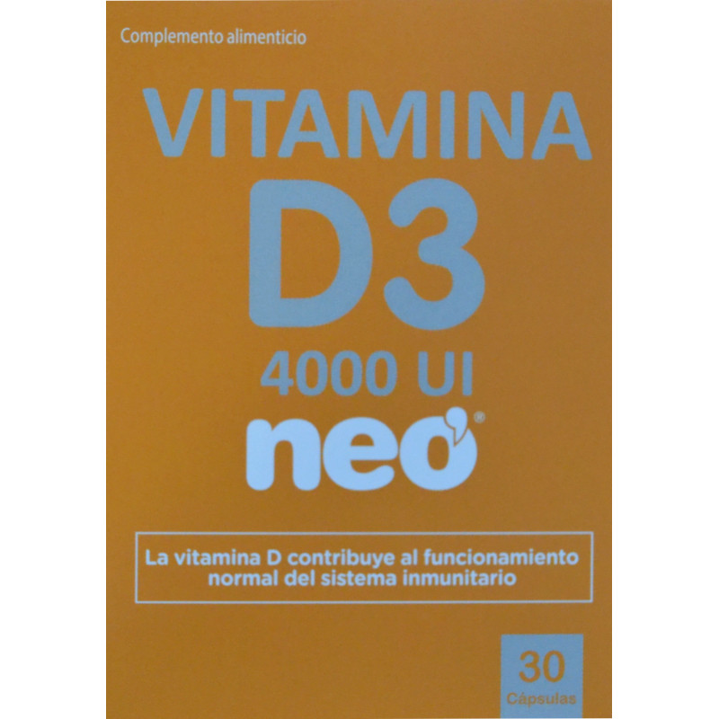 VITAMINA D3 30 CÁPSULAS NEO