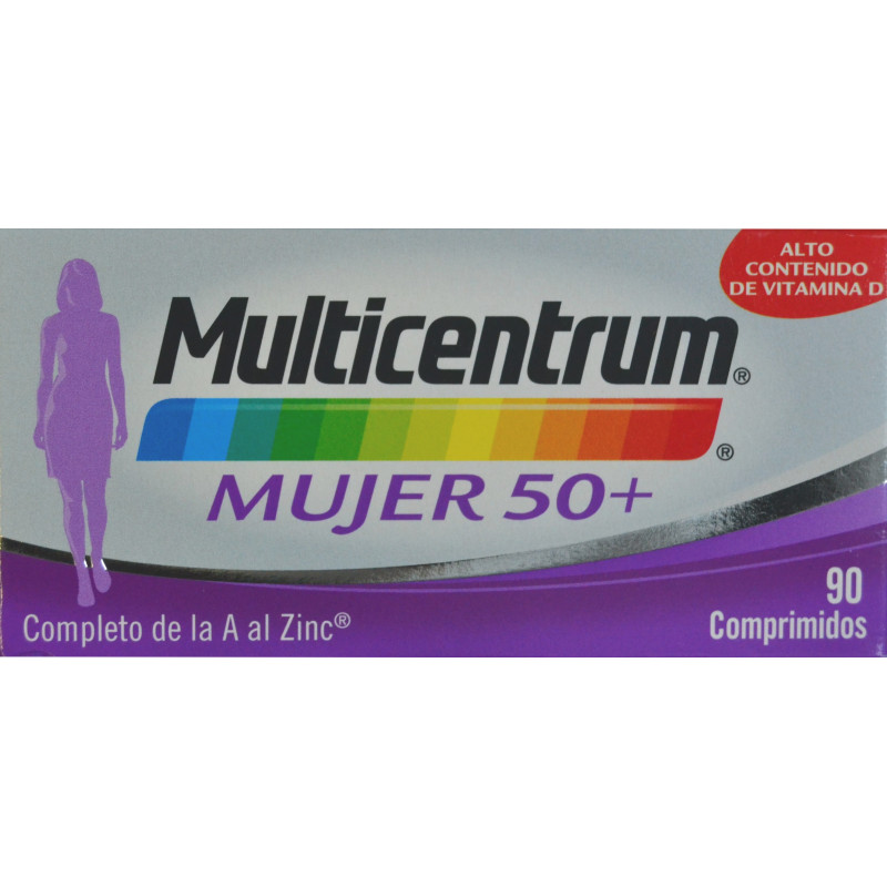 MULTICENTRUM MUJER 50+ 90 COMPRIMIDOS PFIZER