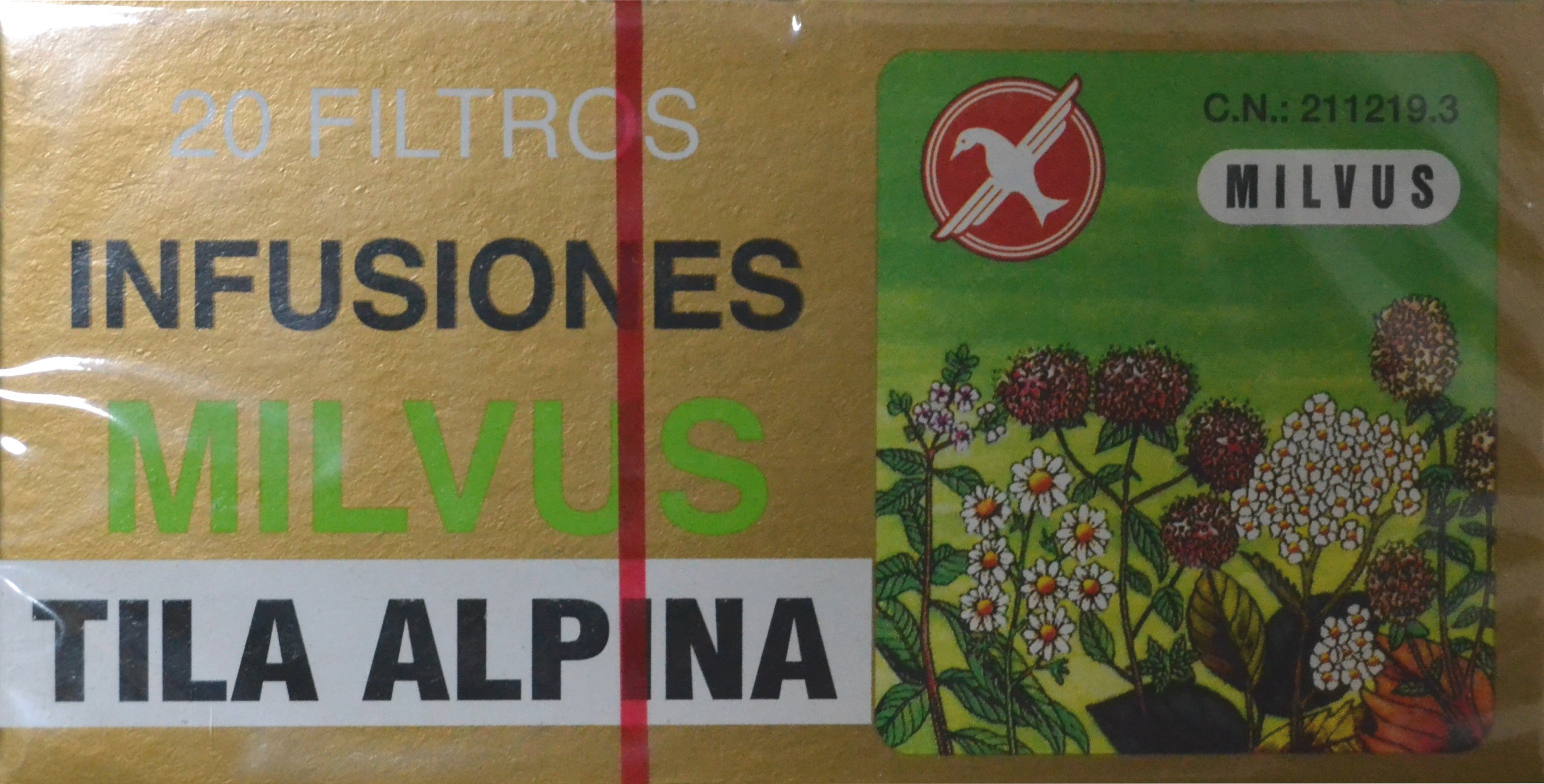 TILA ALPINA 20 FILTROS 1,2 g - Farmacia Angulo Arce