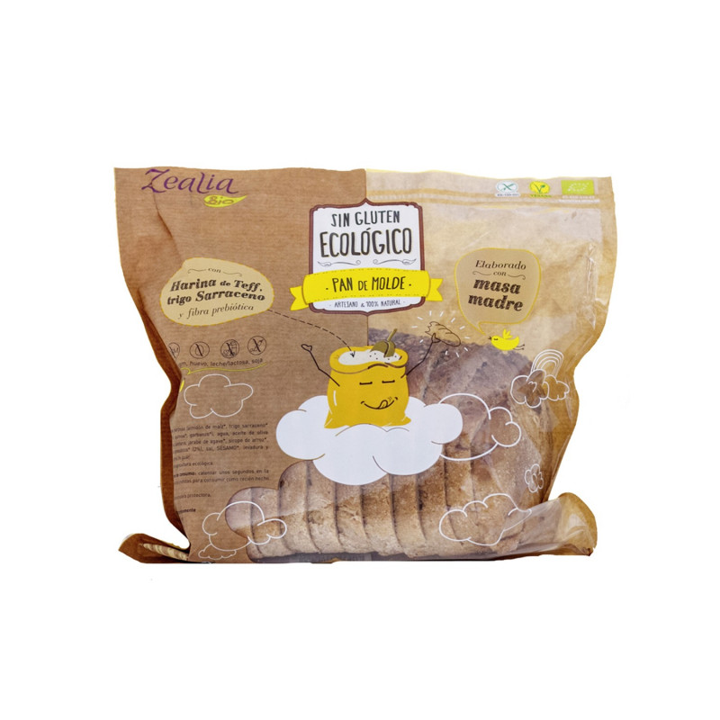 PAN DE MOLDE BIO S/G ZEALIA