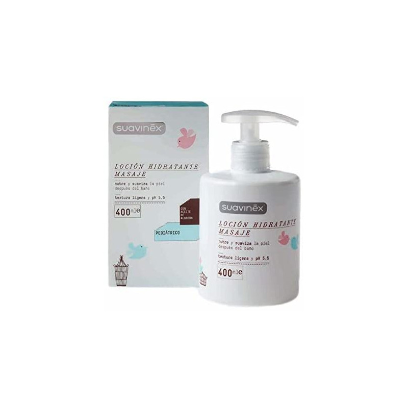 LOCIÓN HIDRATANTE MASAJE 400 ML SUAVINEX
