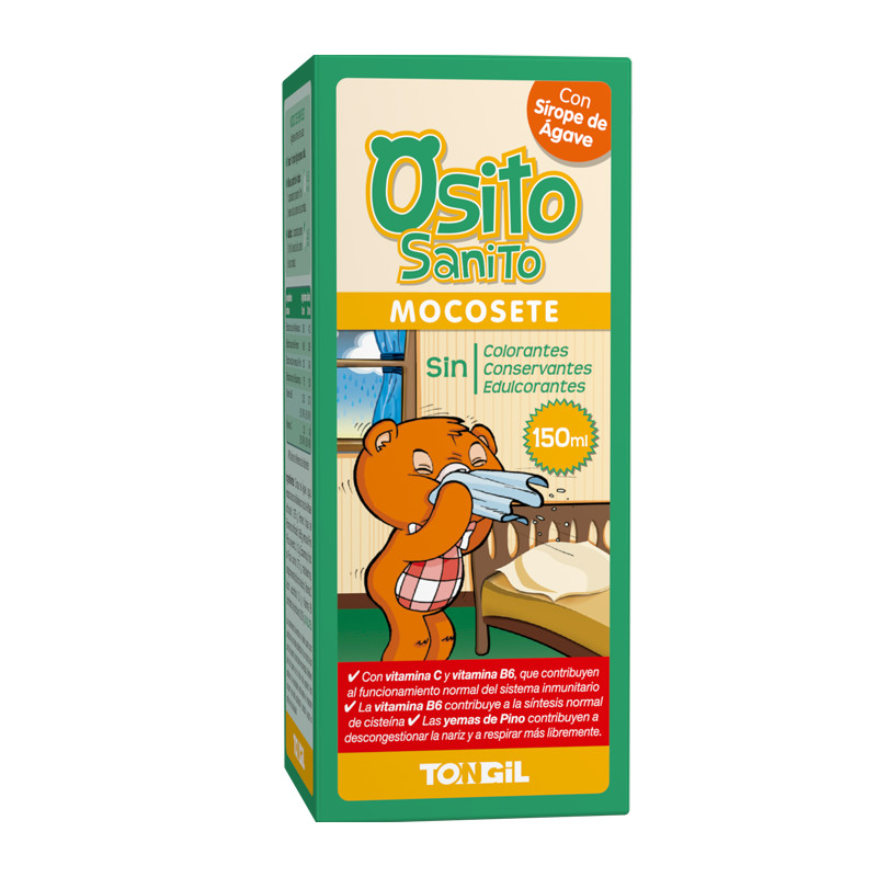 OSITO SANITO MOCOSETE 250 ML TONGIL
