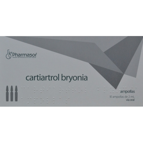 CARTIARTROL BRYONIA 10 AMPOLLAS PHARMASOR