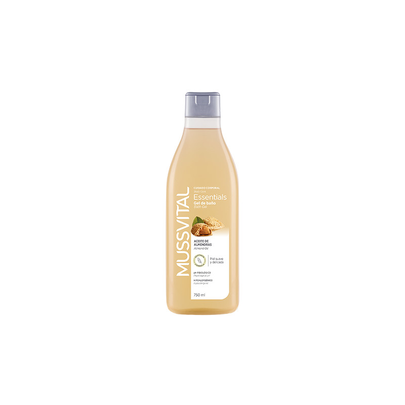 GEL DE BAÑO ACEITE DE ALMENDRAS 750 ML MUSSVITAL