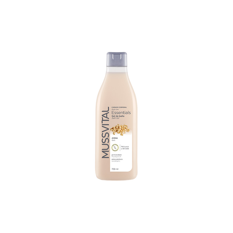 GEL DE BAÑO AVENA ESSENTIALS 750 ML MUSSVITAL
