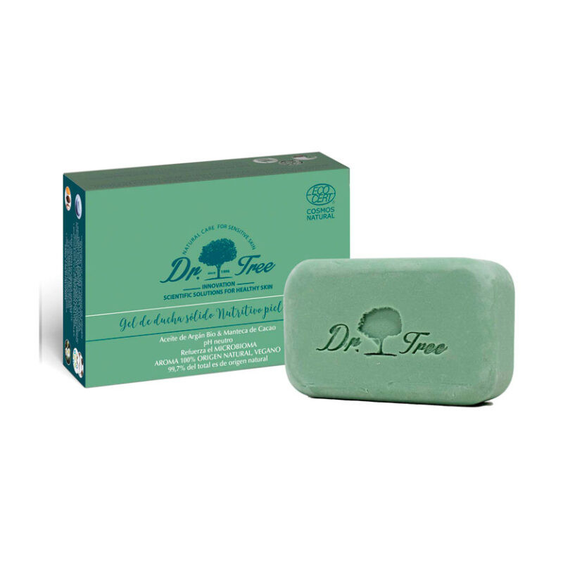 GEL DE DUCHA SÓLIDO NUTRITIVO PIEL SENSIBLE ECOCERT 120 G DR TREE