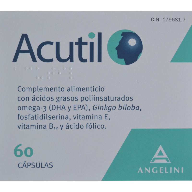 ACUTIL 60 CÁPSULAS ANGELINI