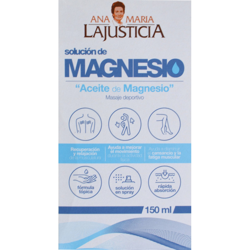 SOLUCIÓN DE MAGNESIO 150 ML ANA MARIA LAJUSTICIA