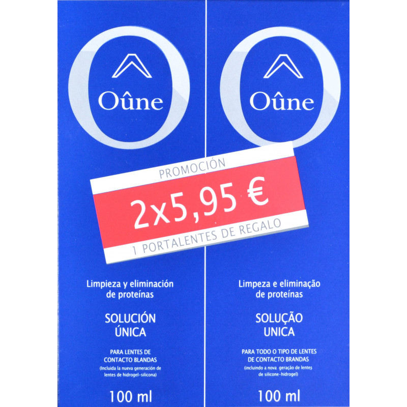 SOLUCIÓN ÚNICA 100 ML + 100 ML OÛNE
