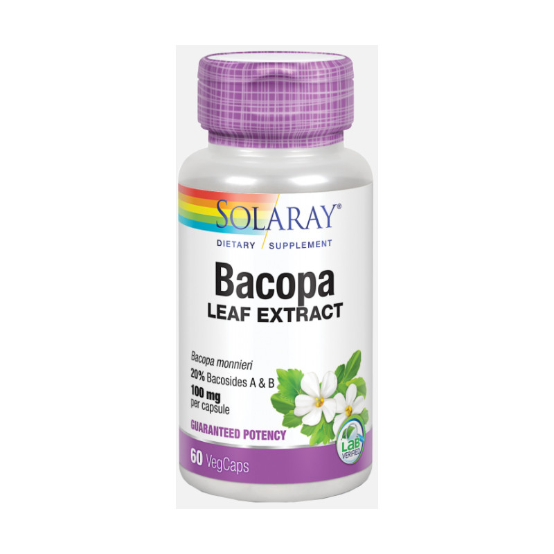 BACOPA 60 CÁPSULA VEGETALES SOLARAY