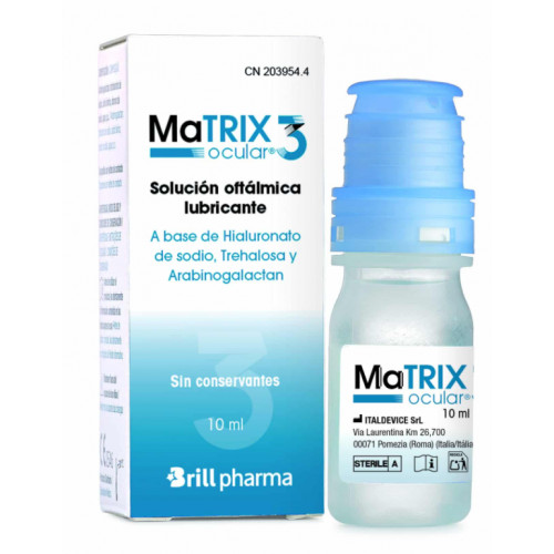 MATRIX 3 OCULAR 10 ML BRILL PHARMA