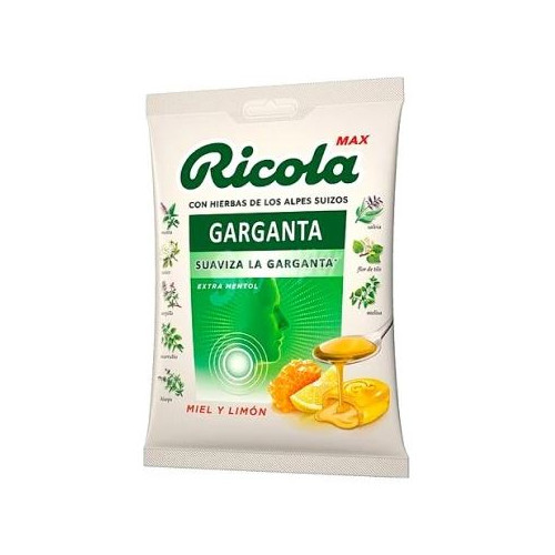 RICOLA EXTRA FUERTE MIEL-LIMÓN 61 G