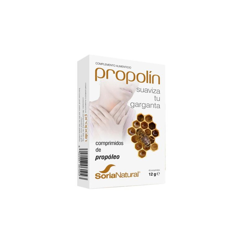 PROPOLÍN 48 COMPRIMIDOS SORIA NATURAL (ANTIGUO NATESTIM 48 COMPRIMIDOS PHARMASOR)