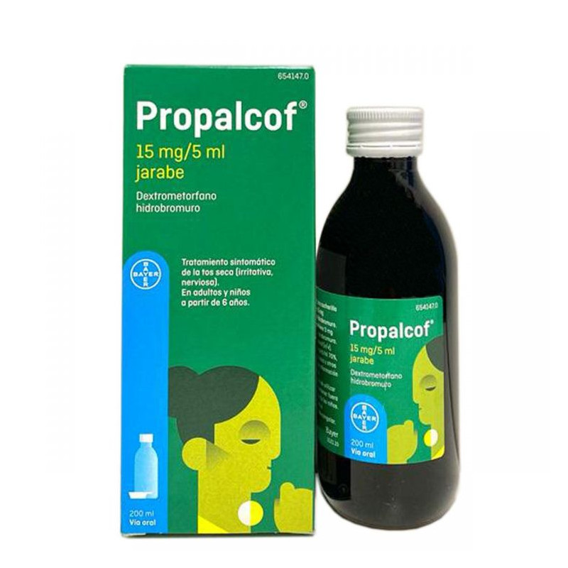 PROPALCOF 15 MG/5 ML 200 ML BAYER (ANTIGUO ROMILAR)