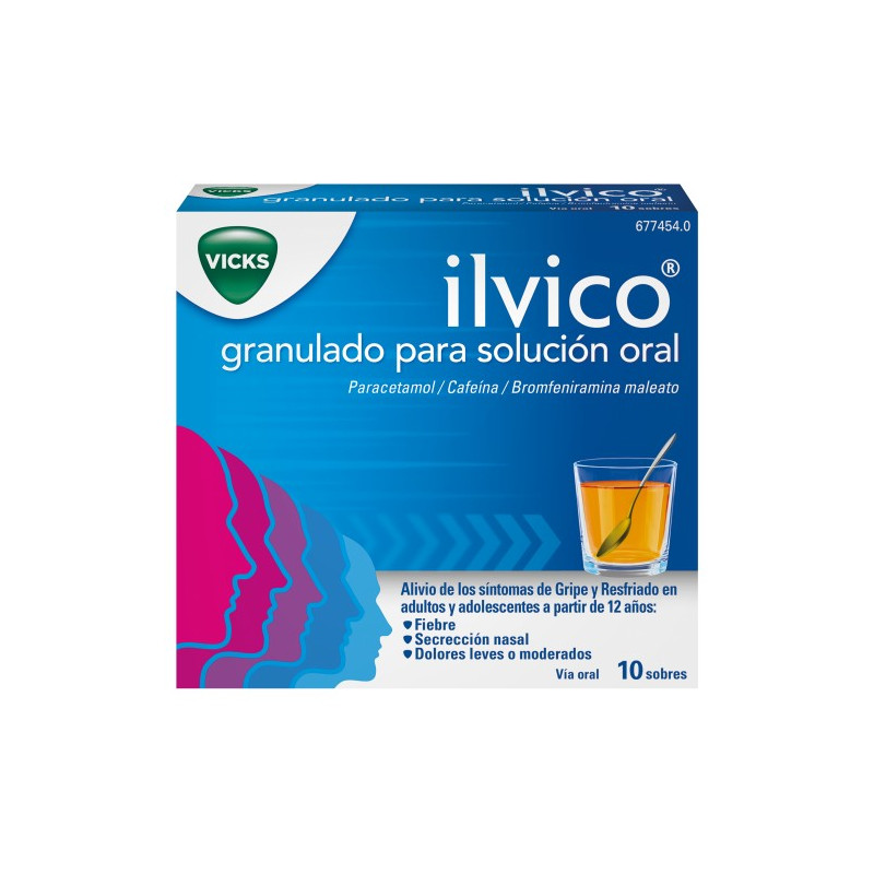 ILVIGRIP EXPECTORANTE 10 SOBRES VICKS (ANTIGUO GRIPAVICKS 10 SOBRES VICKS)