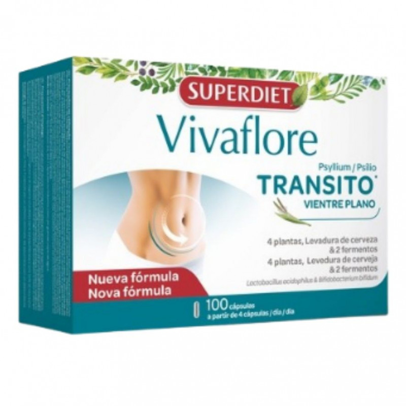 VIVAFLORE TRANSITO GEL 100 COMPRIMIDOS