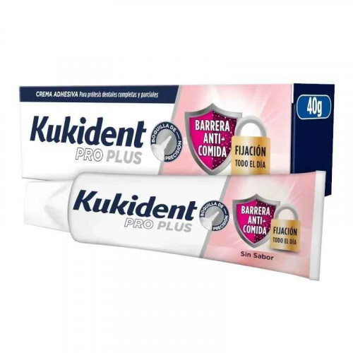 KUKIDENT PRO PLUS ANTICOMIDA SIN SABOR 40 G