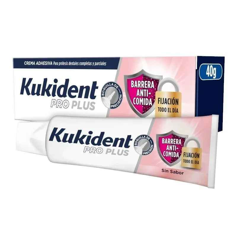 KUKIDENT PRO PLUS ANTICOMIDA SIN SABOR 40 G