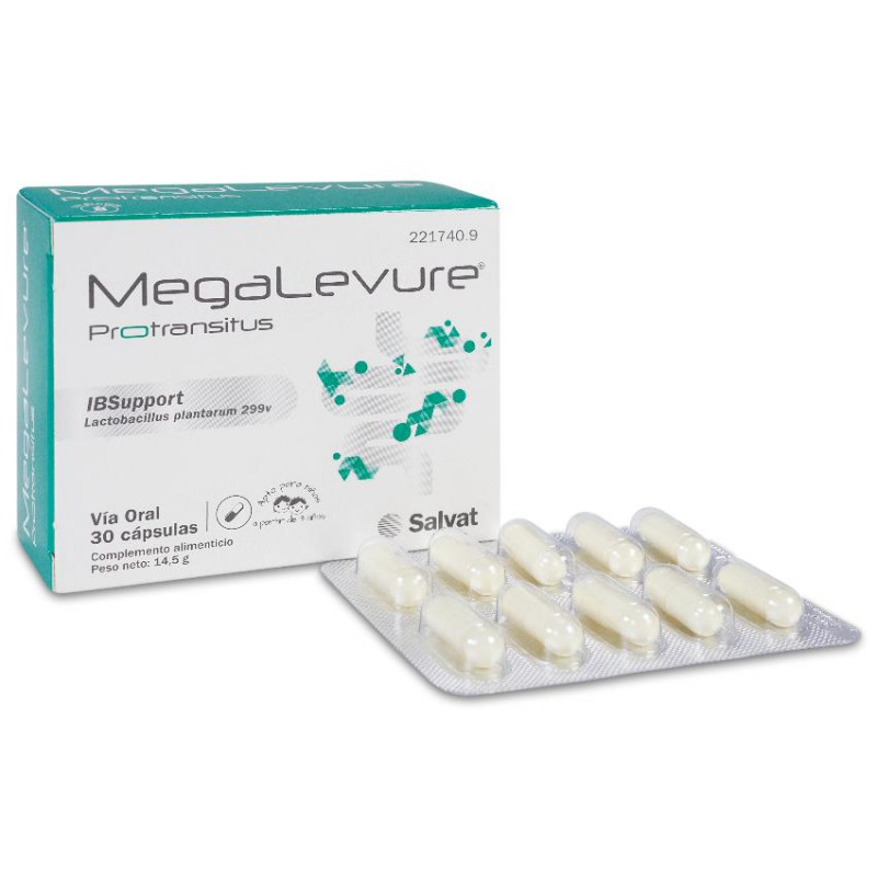 MEGALEVURE PROTRANSITUS 30 CÁPSULAS SALVAT (ANTERIORMENTE PROTRANSITUS)
