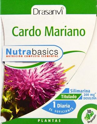 Cardo Mariano 30 Cápsulas Nutrabasics Drasanvi - Drasanvi