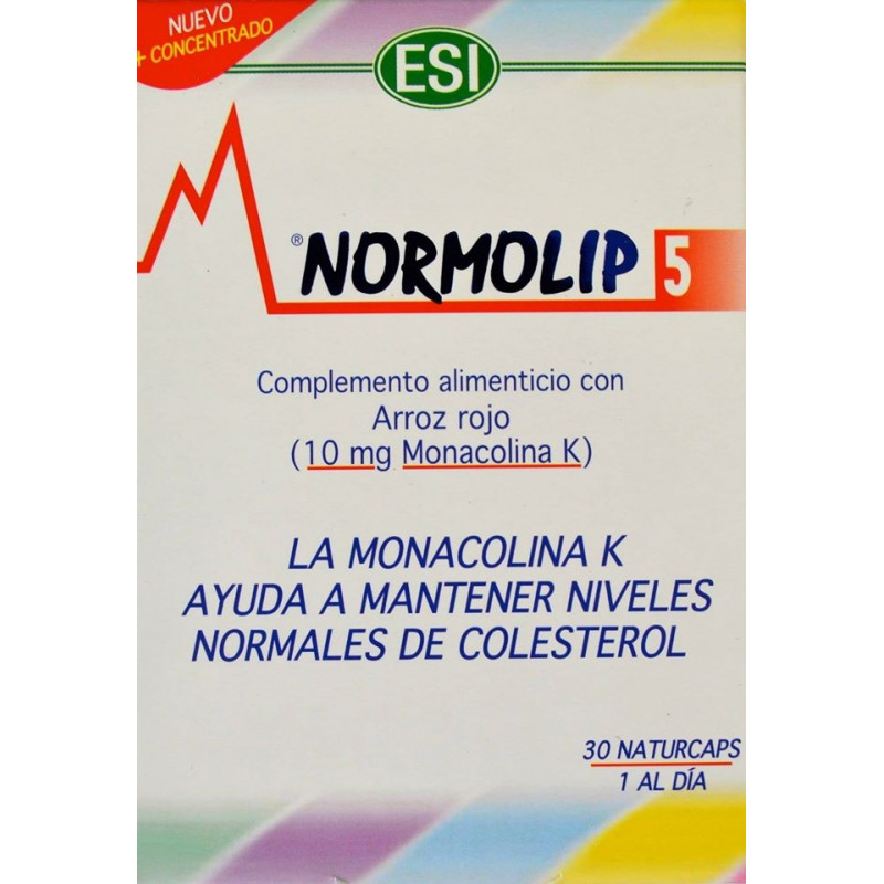 NORMOLIP 5 30 NATURCAPS ESI